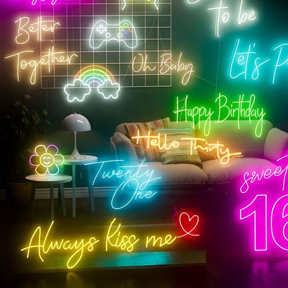 neon light for rent in bangalore