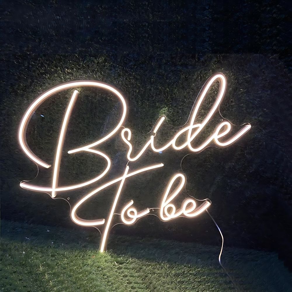 bride to be neon light rental in bangalore