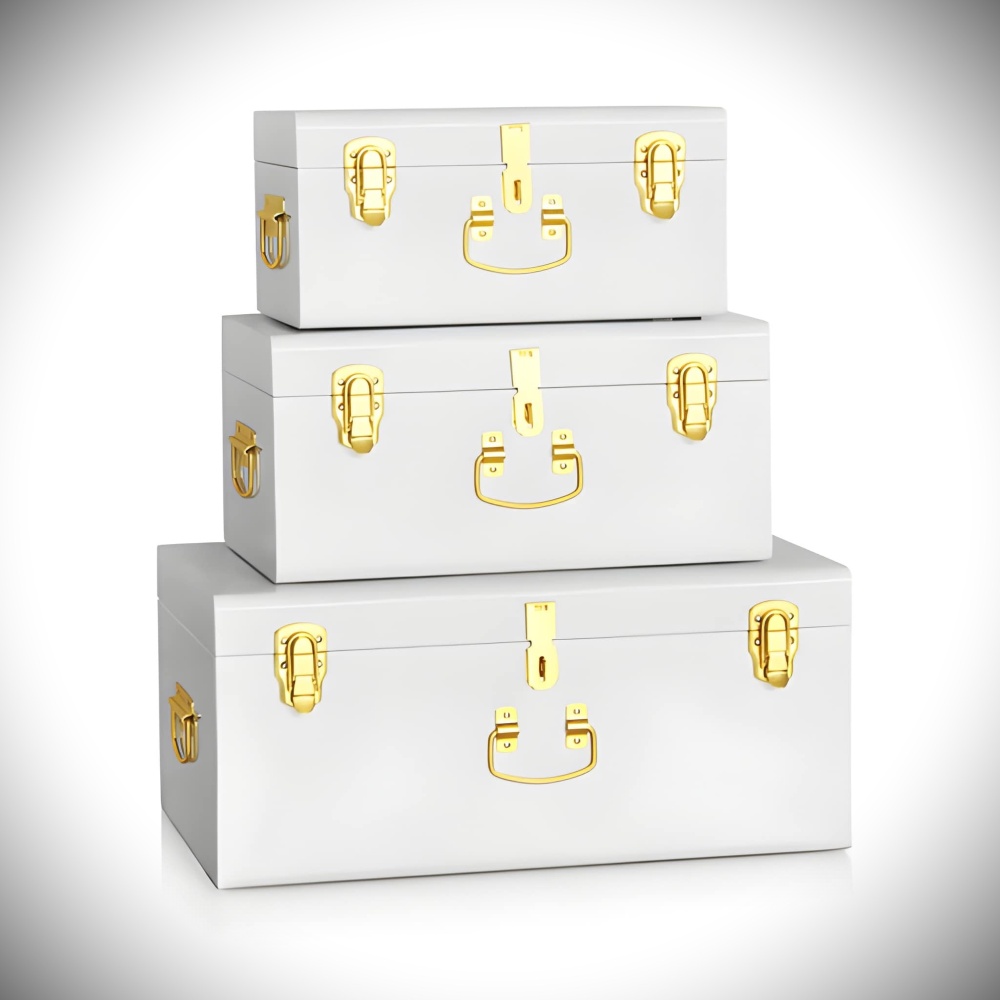 decorative metal trunk set for rent in bangalore