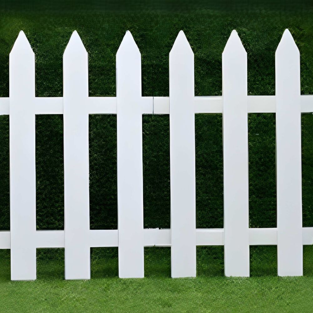white wooden fence set for rent in bangalore