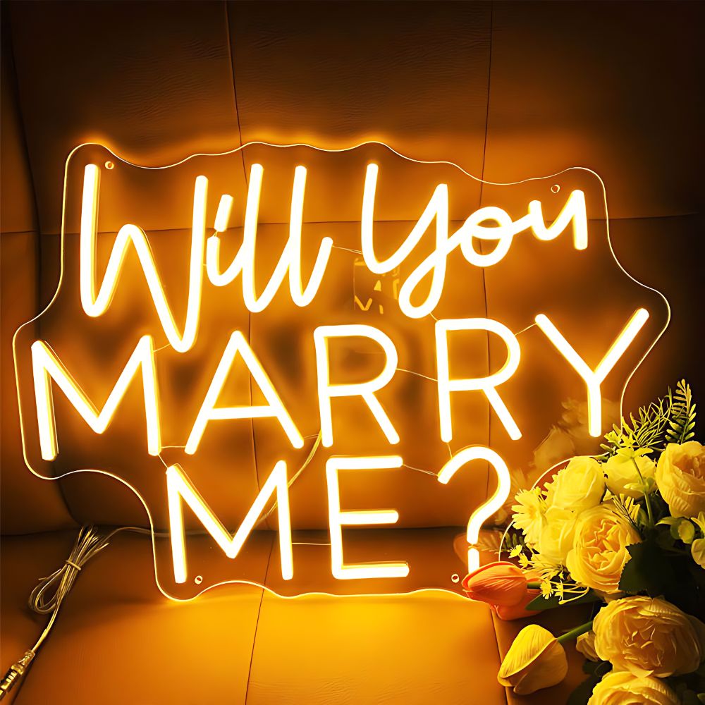 will you marry me neon light rental in bangalore